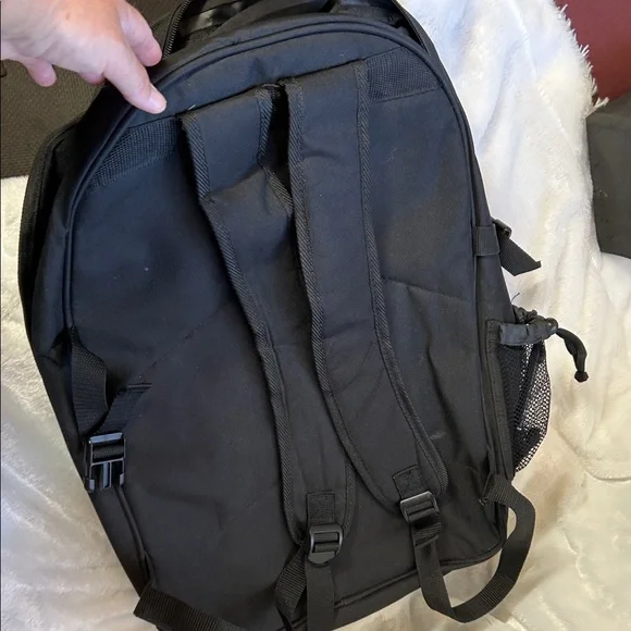 Black Backpack for Men - Picture 8 of 11